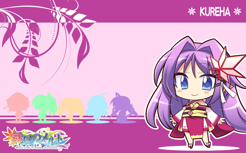 Kureha chibi character art