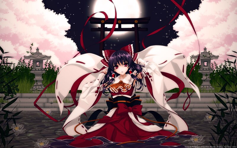 Kurehito Misaki in a garden