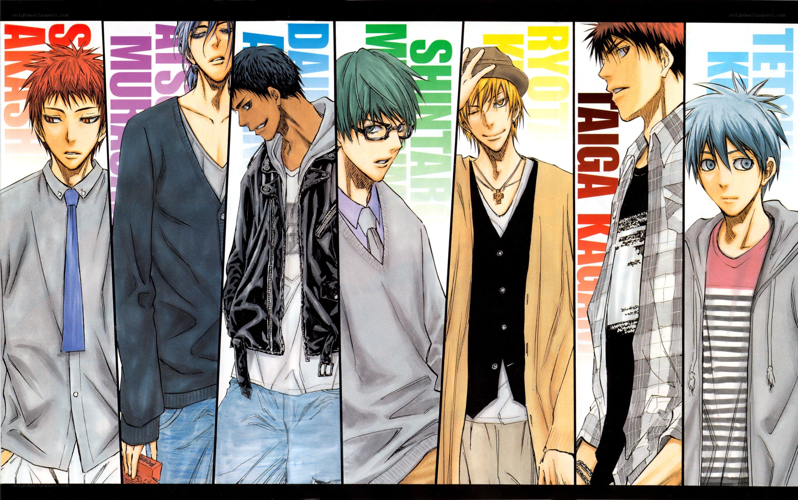 Kuroko's Basketball characters