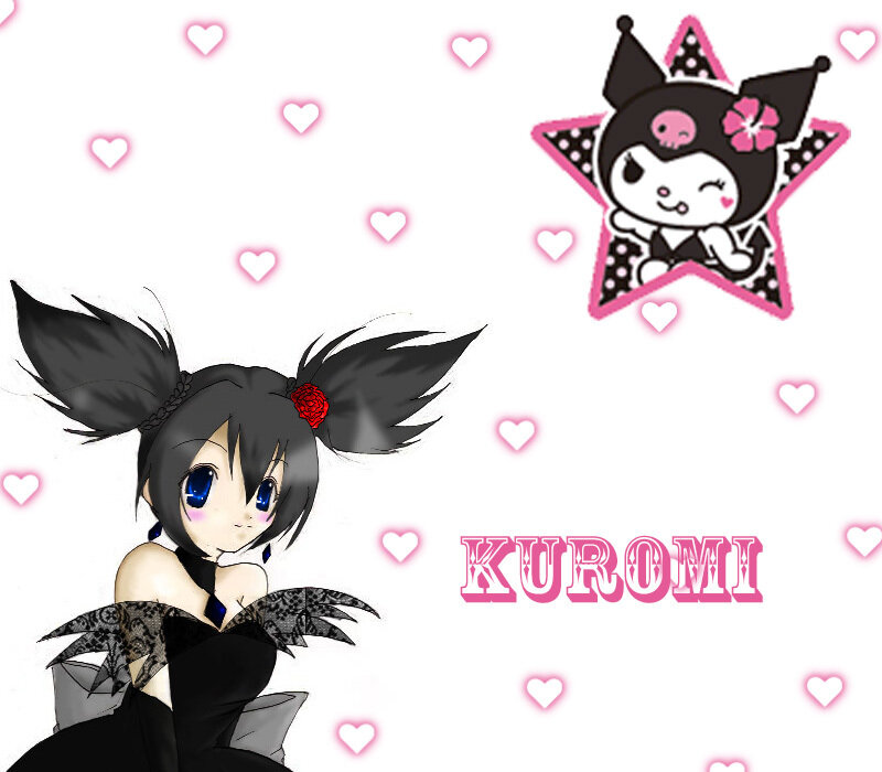 Kuromi anime character art