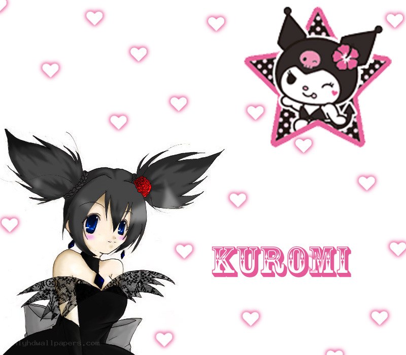 Kuromi anime character art