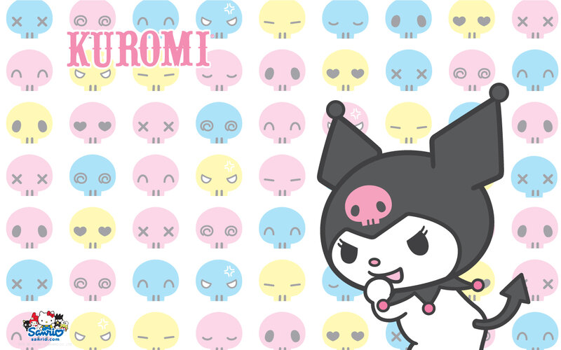 Kuromi Character — Pink