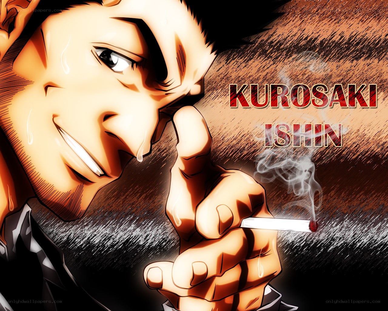 Kurosaki Ishin smoking