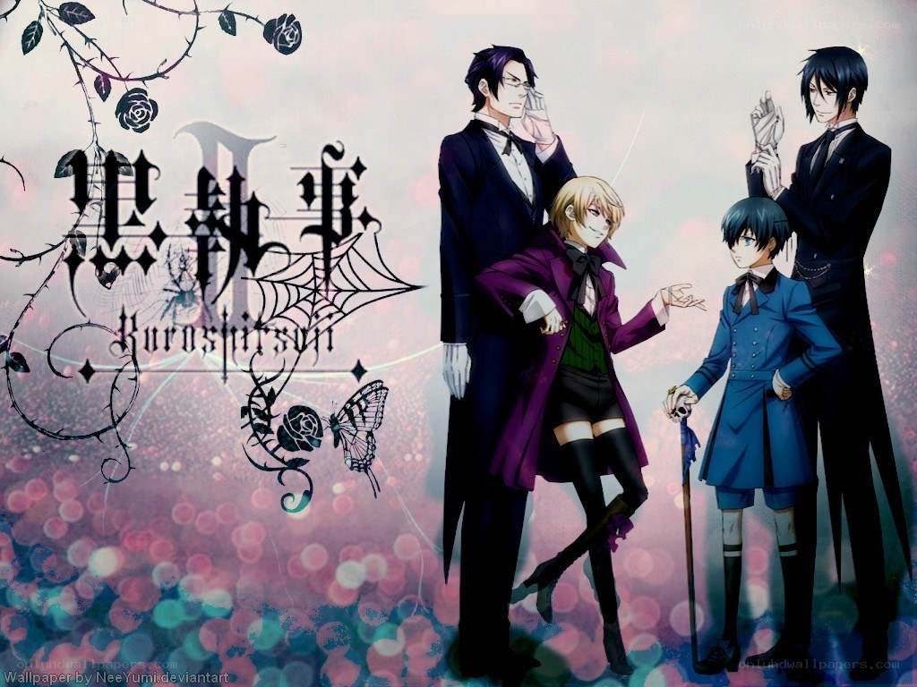 Kuroshitsuji characters wallpaper