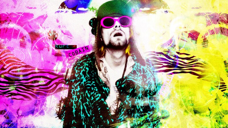 Kurt Cobain collage art