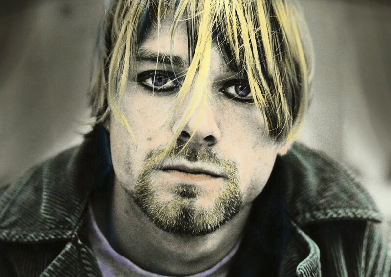 Kurt Cobain portrait