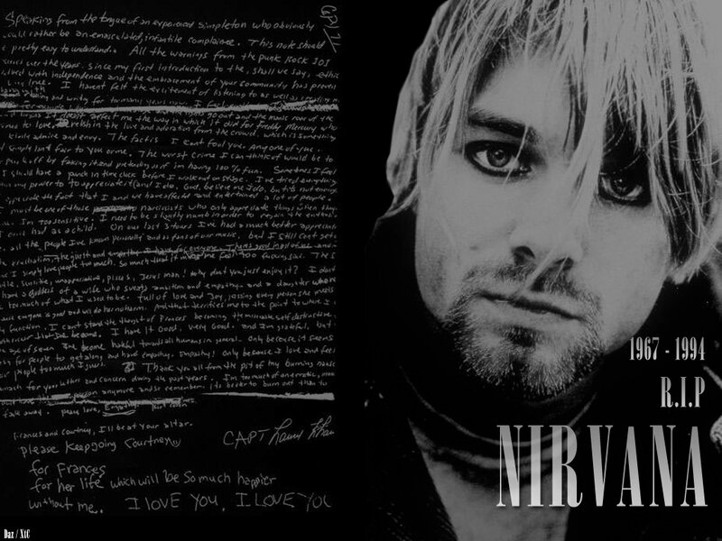 Kurt Cobain's final note