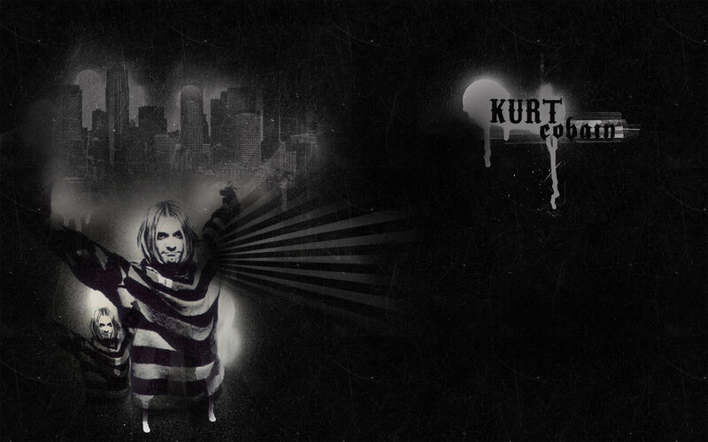 Kurt Cobain tribute artwork
