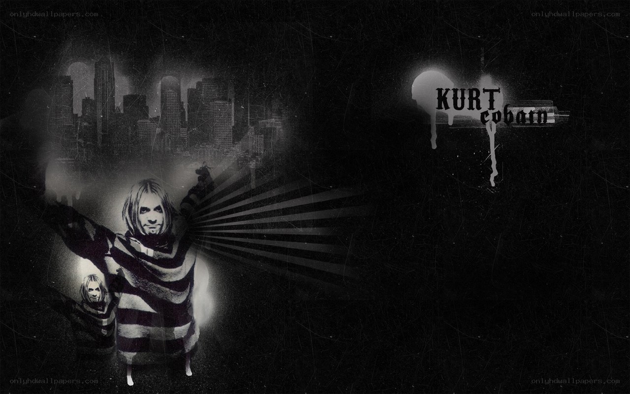 Kurt Cobain tribute artwork