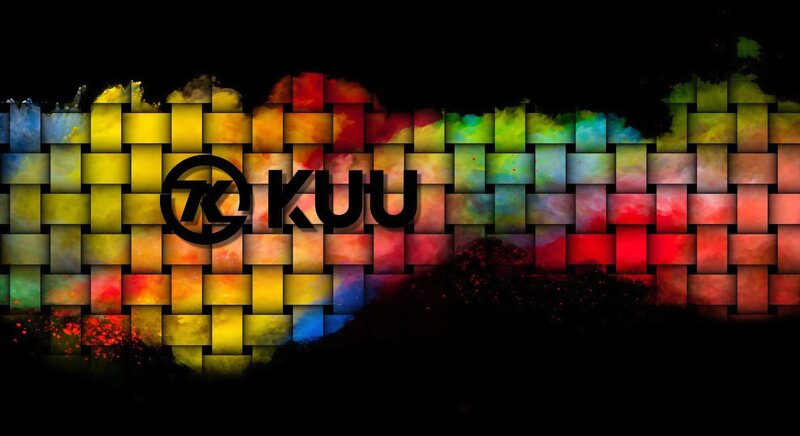 KUU Logo on Patterned Background