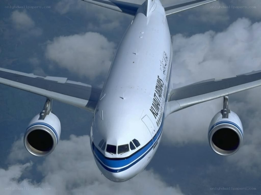 Kuwait Airways aircraft in flight