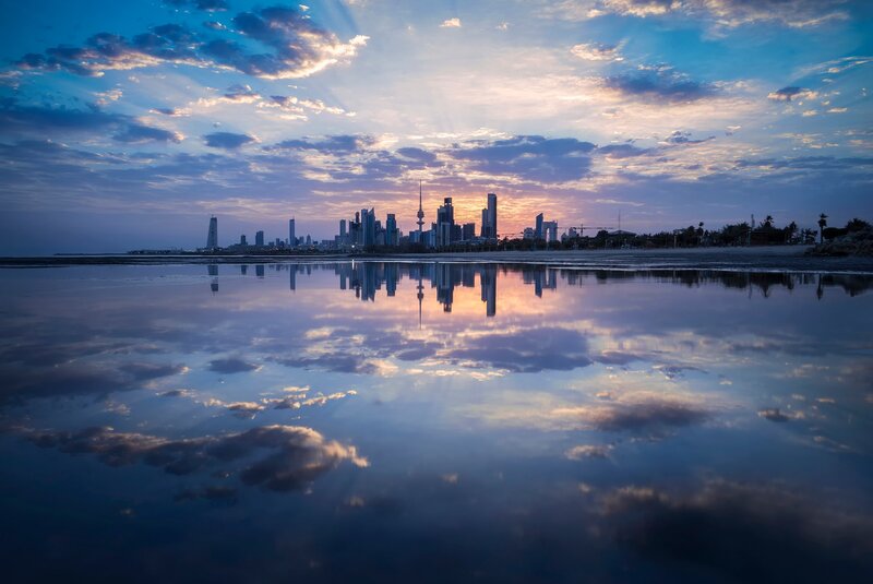 Kuwait City Skyline