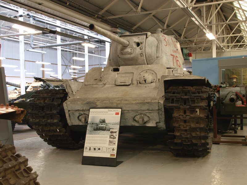 KV-1 Heavy Tank Display