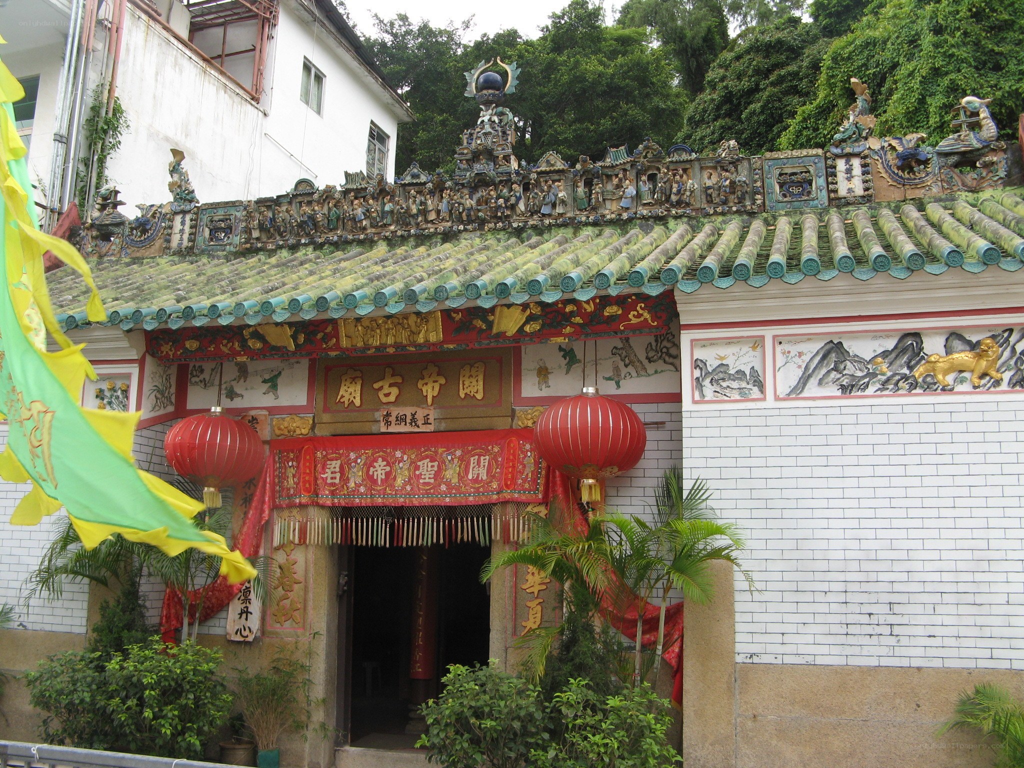 Kwan Tai Temple entrance