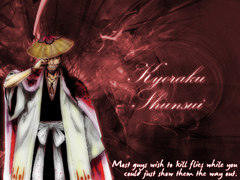 Kyōraku Shunsui character art