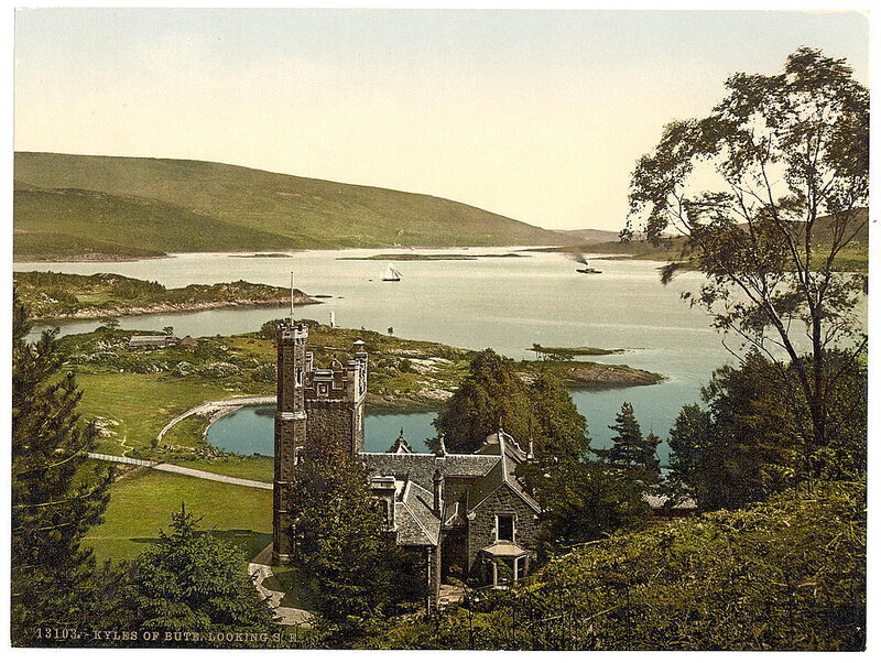 Kyles of Bute view
