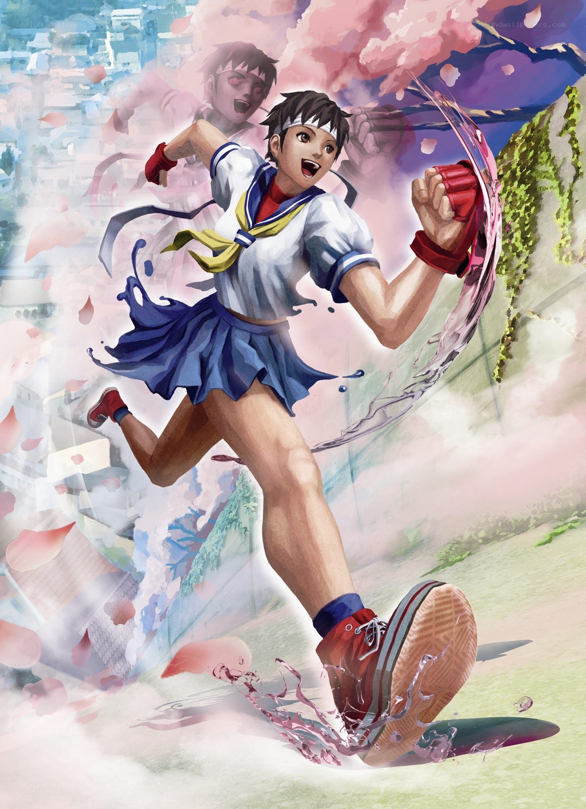 Kyo Kusanagi in action