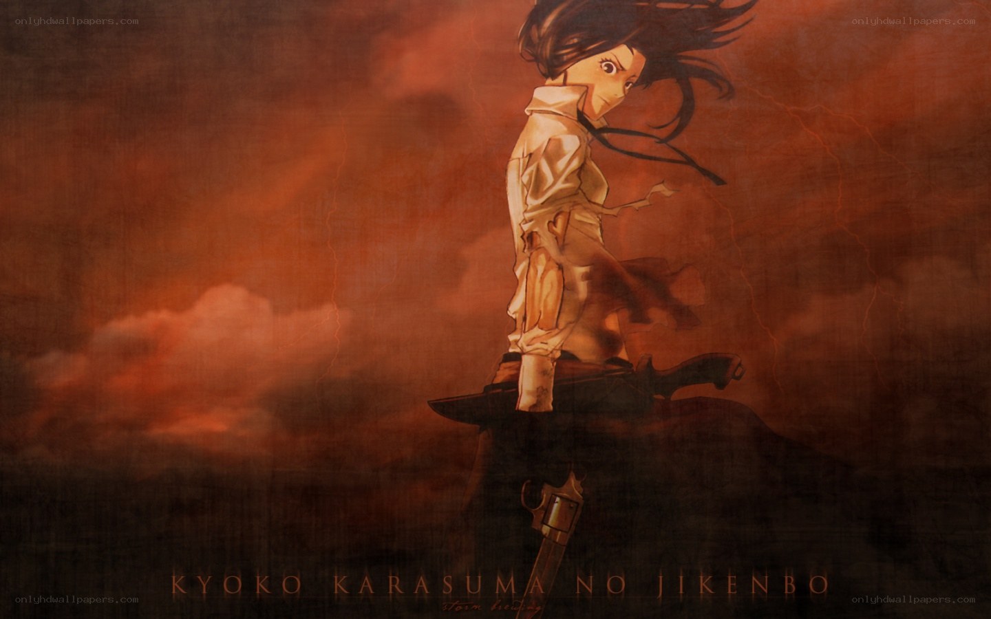 Kyoko Karasuma in storm