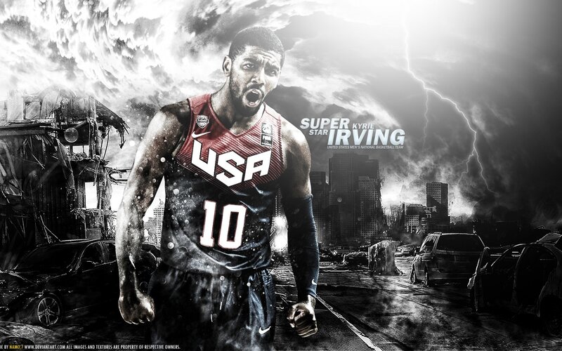 Kyrie Irving in USA jersey