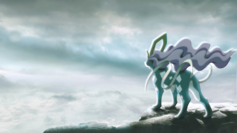 Kyurem on a cliff