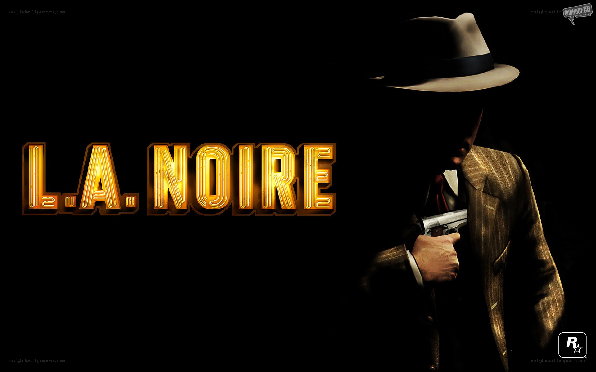 L.A. Noire game title art