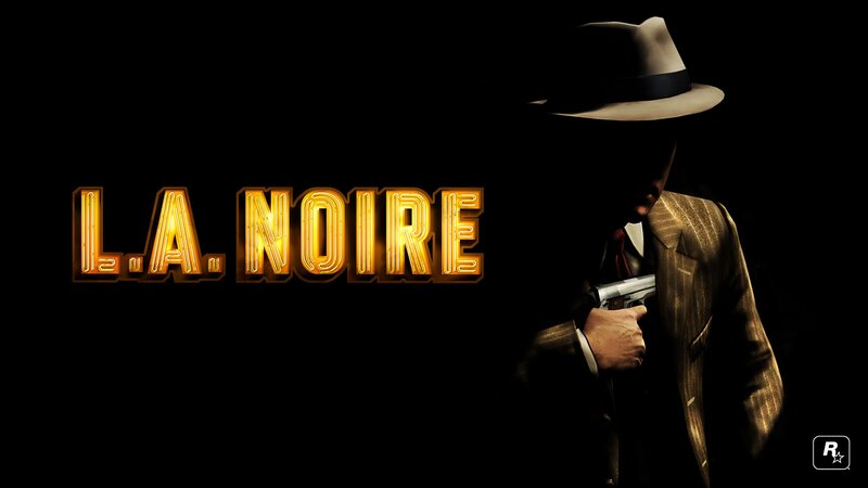 L.A. Noire game title art