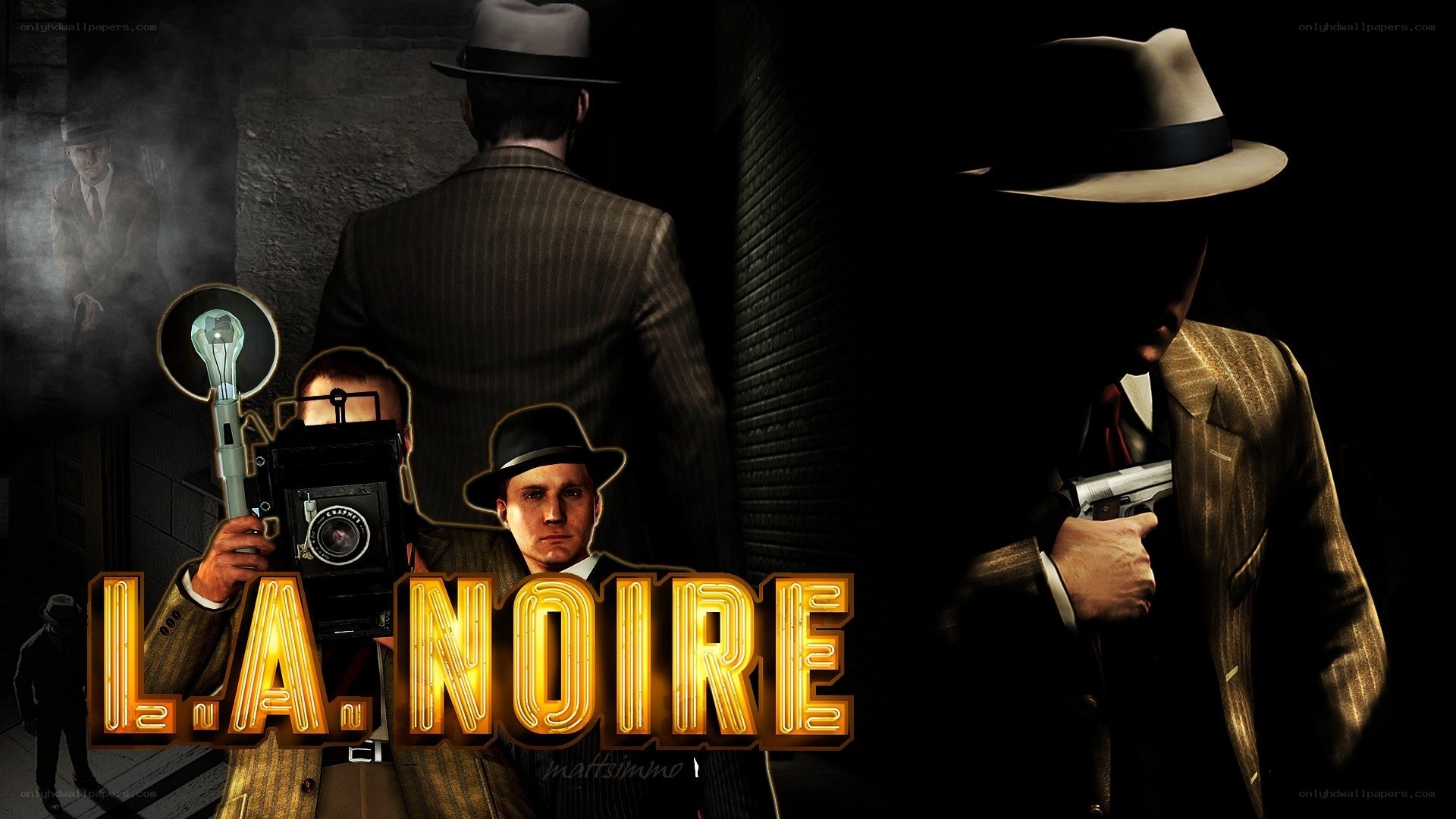 L.A. Noire promotional art