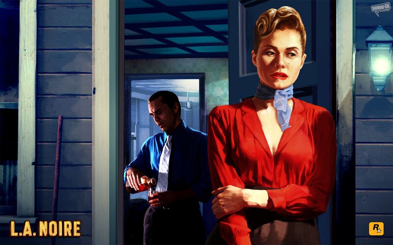 L.A. Noire promotional art