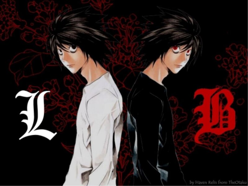 L and Death Note characters