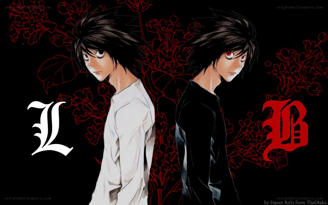 L and Death Note characters