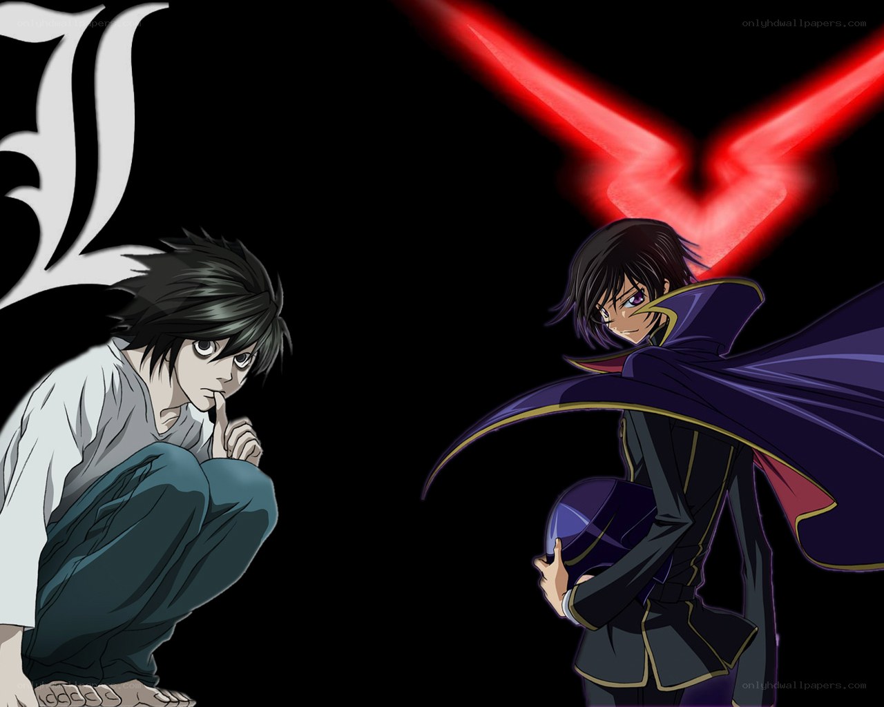 L and L Lawliet confrontation