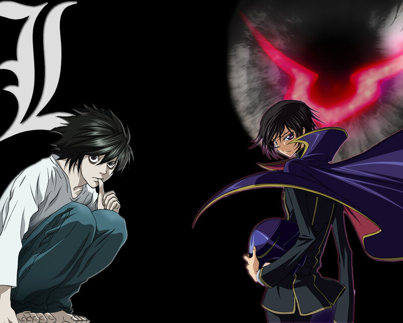 L and Lelouch in confrontation