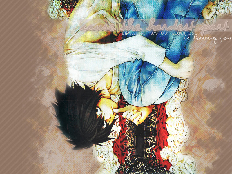 L Lawliet and L sleeping