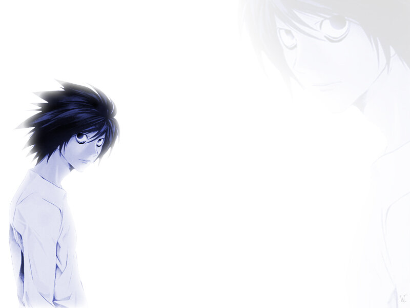 L Lawliet anime character