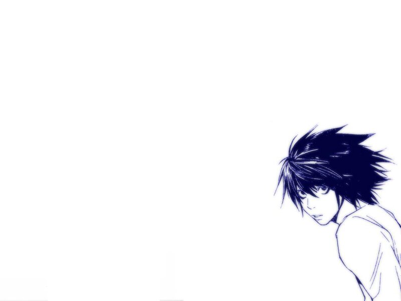 L Lawliet anime character