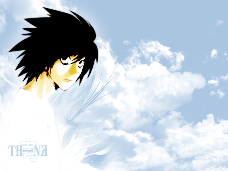 L Lawliet anime character