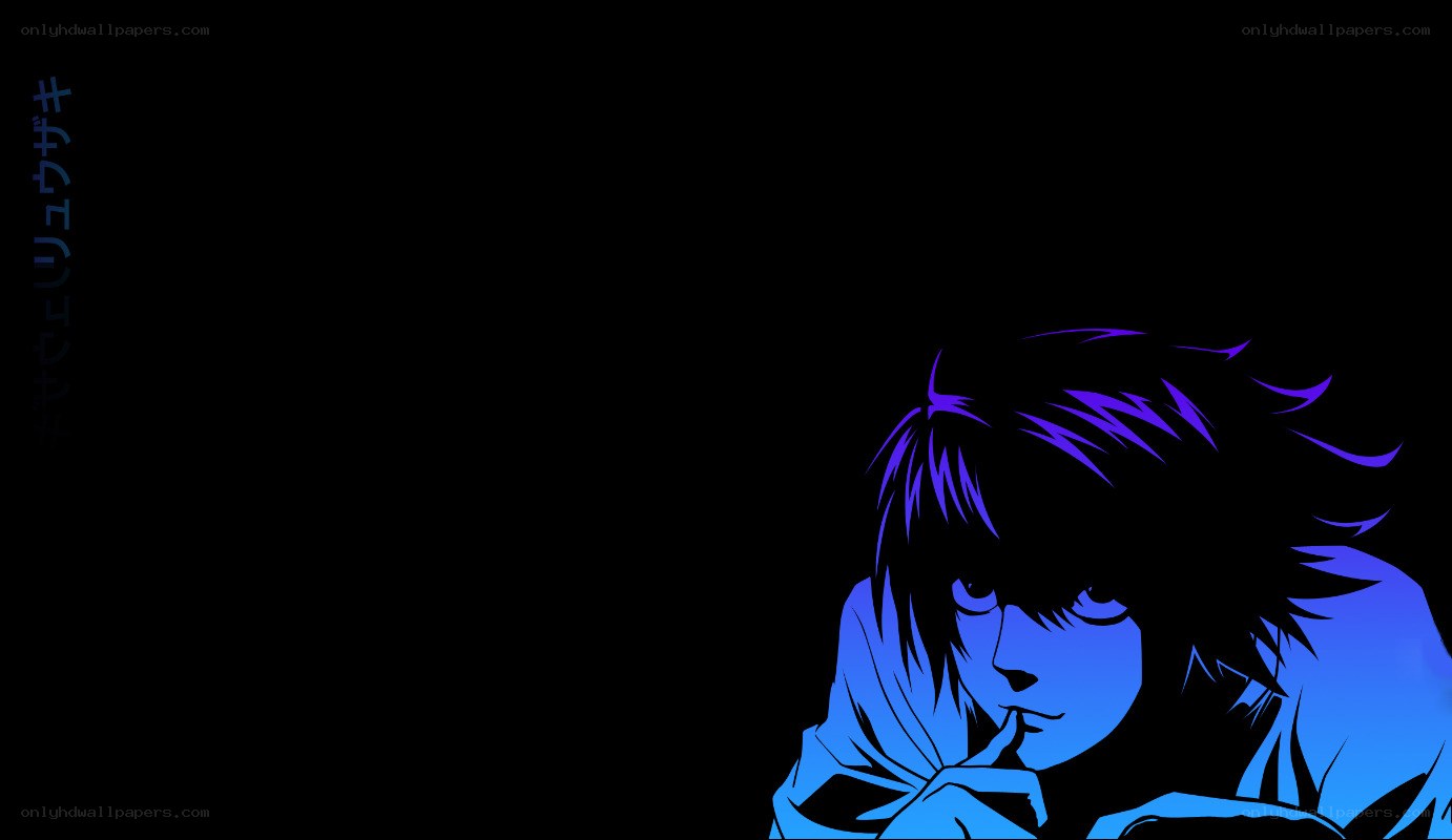 L Lawliet anime character