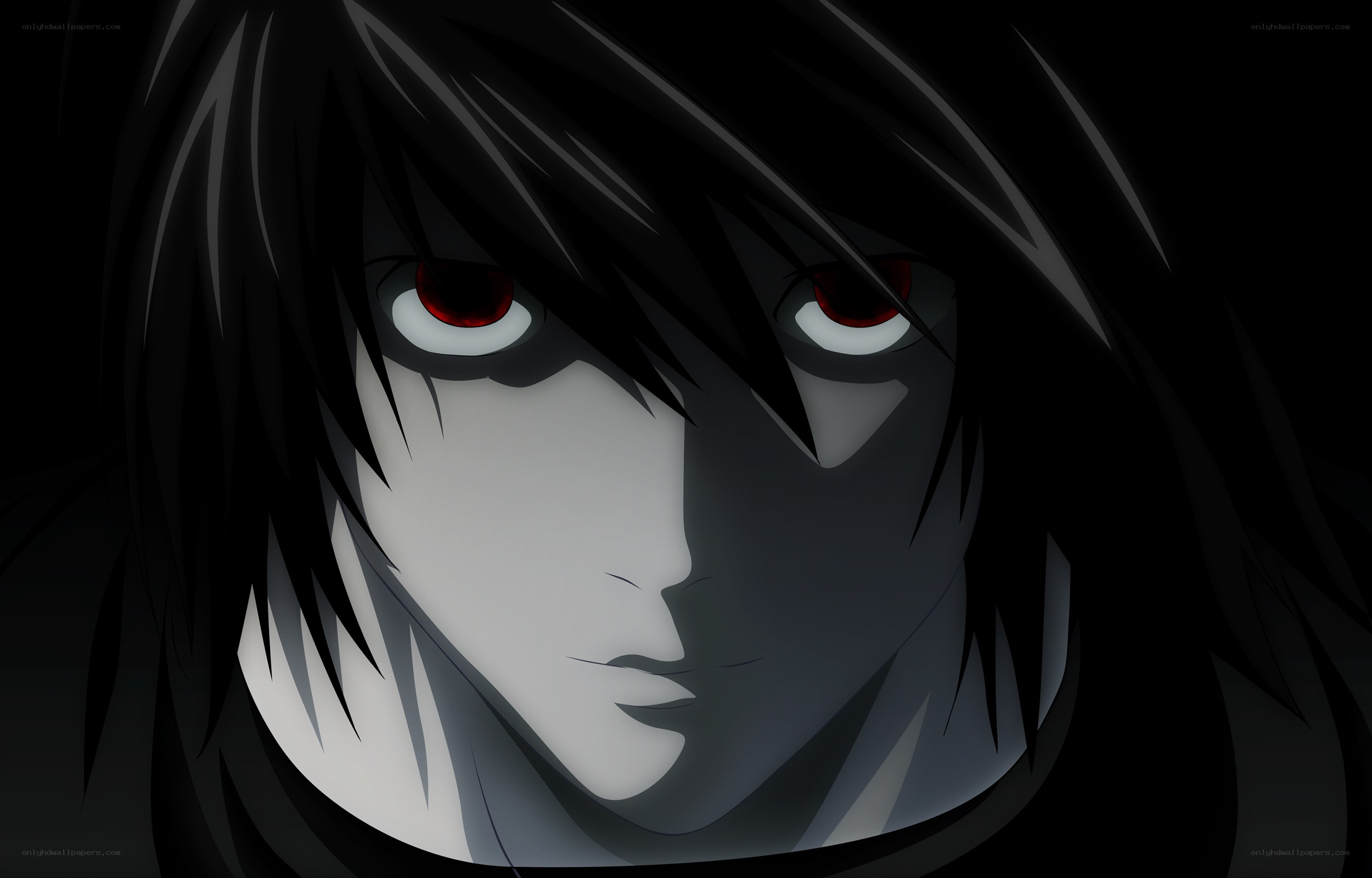 L Lawliet anime portrait