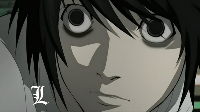 L Lawliet close-up