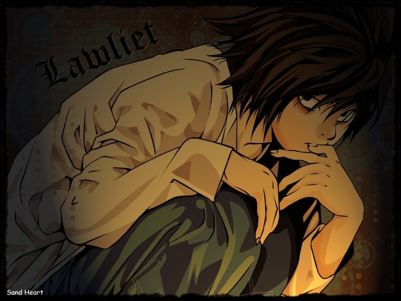 L Lawliet contemplative art