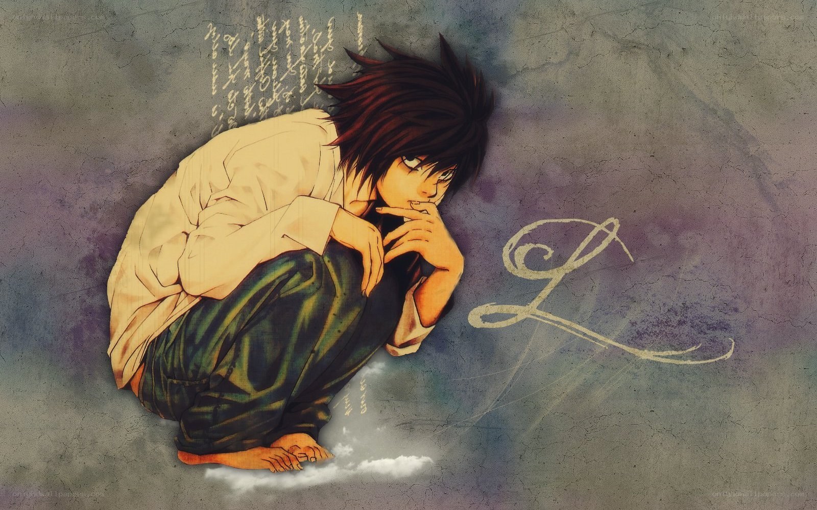 L Lawliet contemplative art