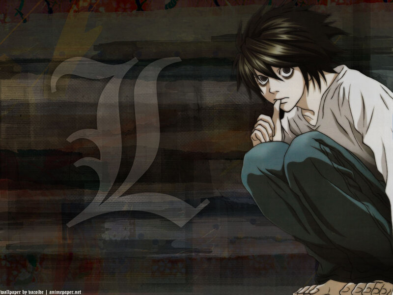 L Lawliet thinking