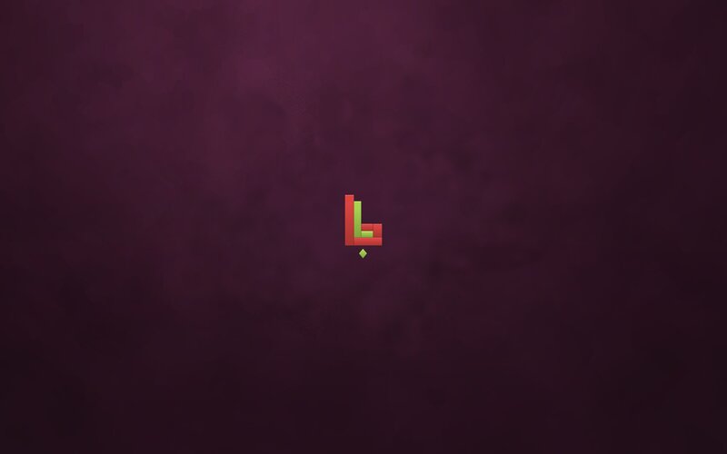 L-shaped Logo — Purple