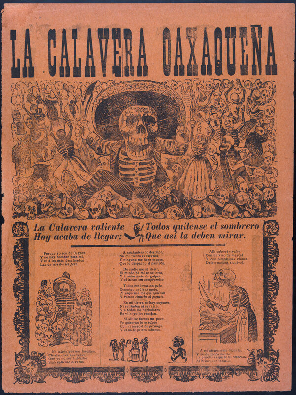La Calavera Oaxaqueña poster