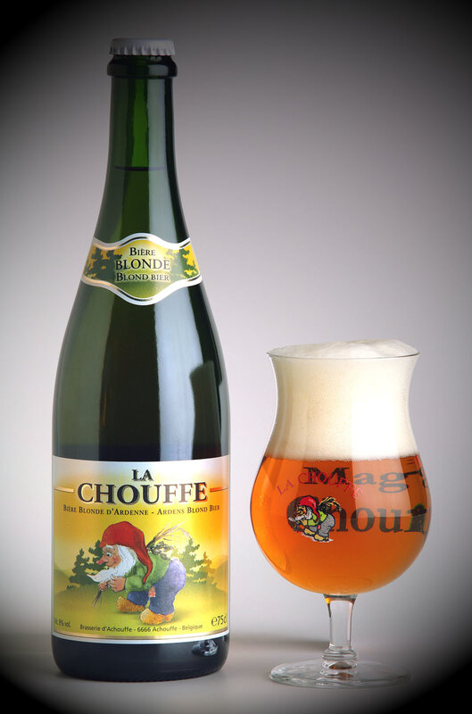 La Chouffe blonde beer