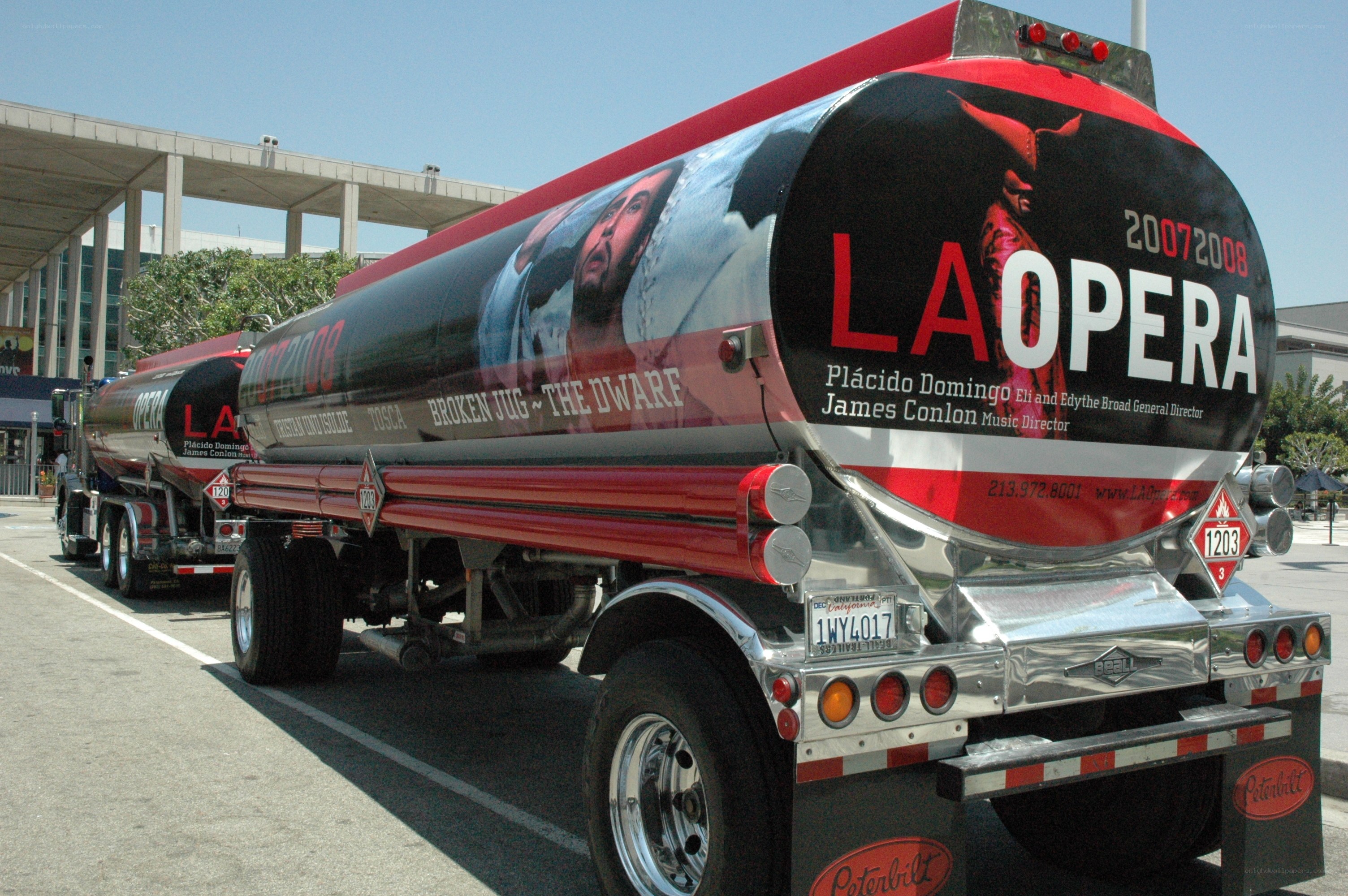 LA Opera promotional tankers