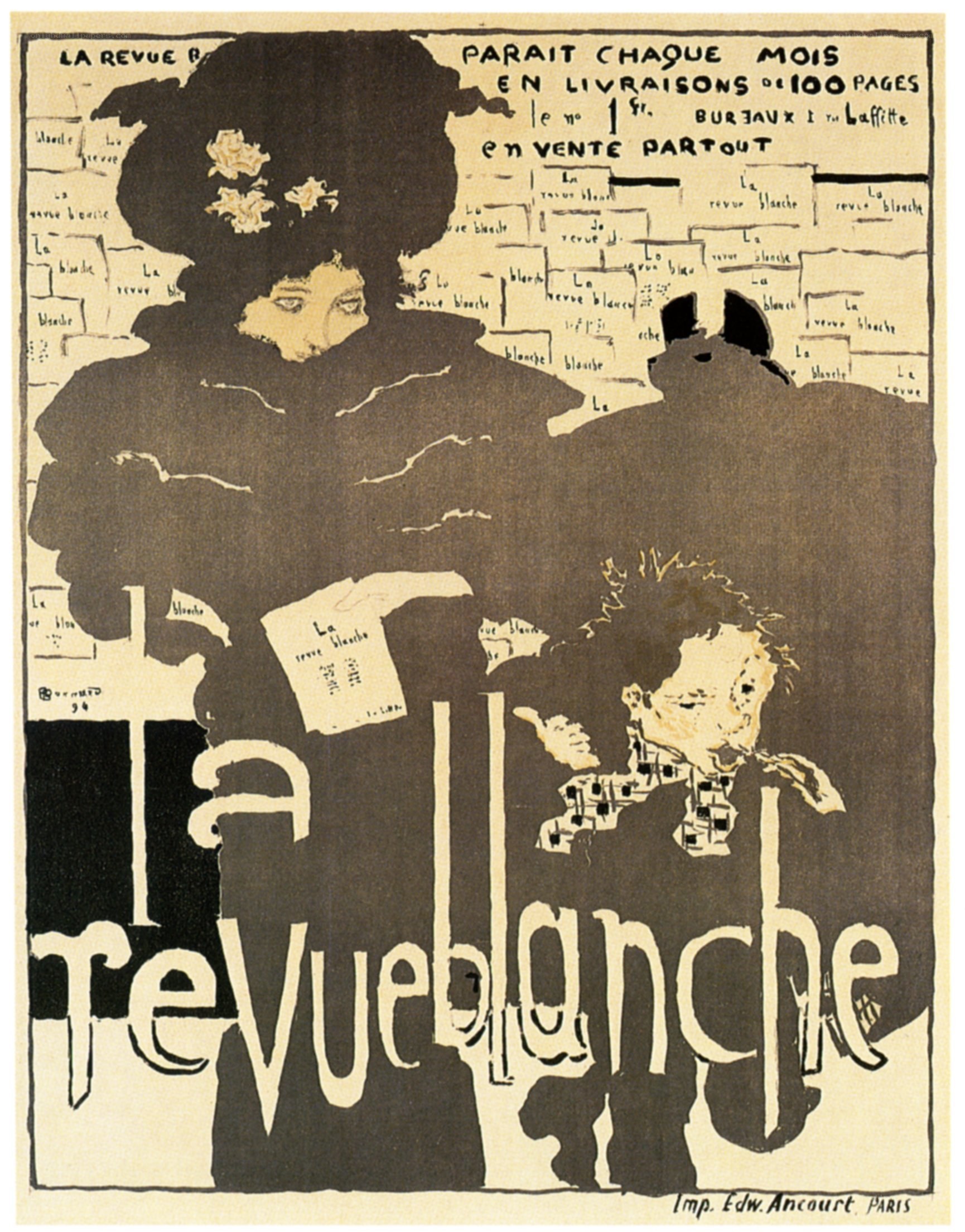 La Revue Blanche magazine cover