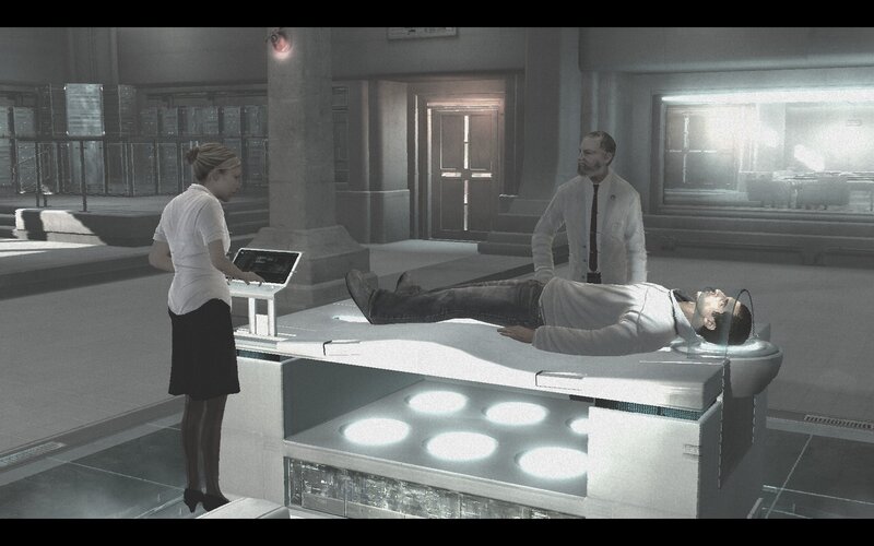 Lab experiment with patient