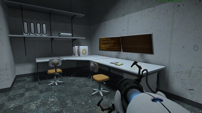 laboratory work area