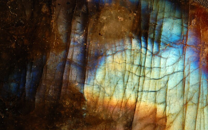 labradorite mineral texture